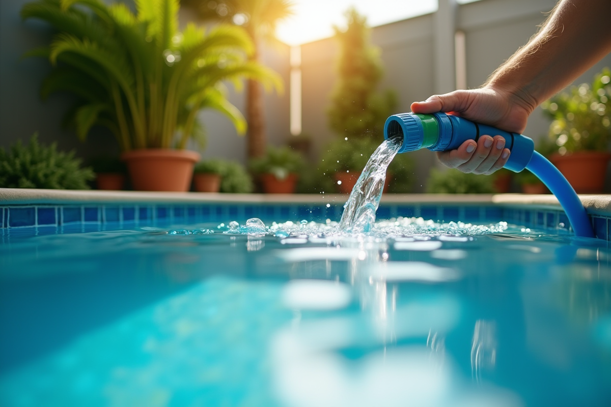 Fréquence d’ajout d’eau à la piscine : conseils pour un entretien optimal