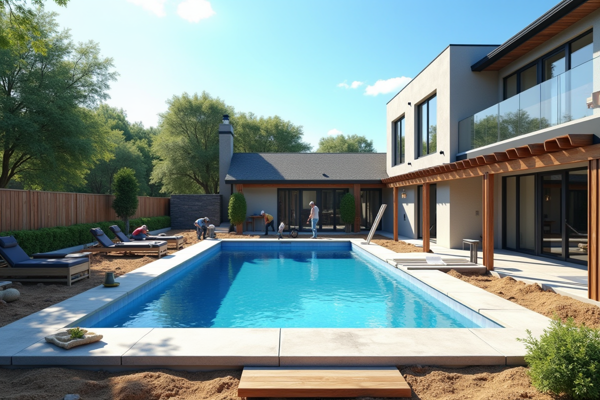 Budget nécessaire pour la construction d’une piscine : estimation des coûts