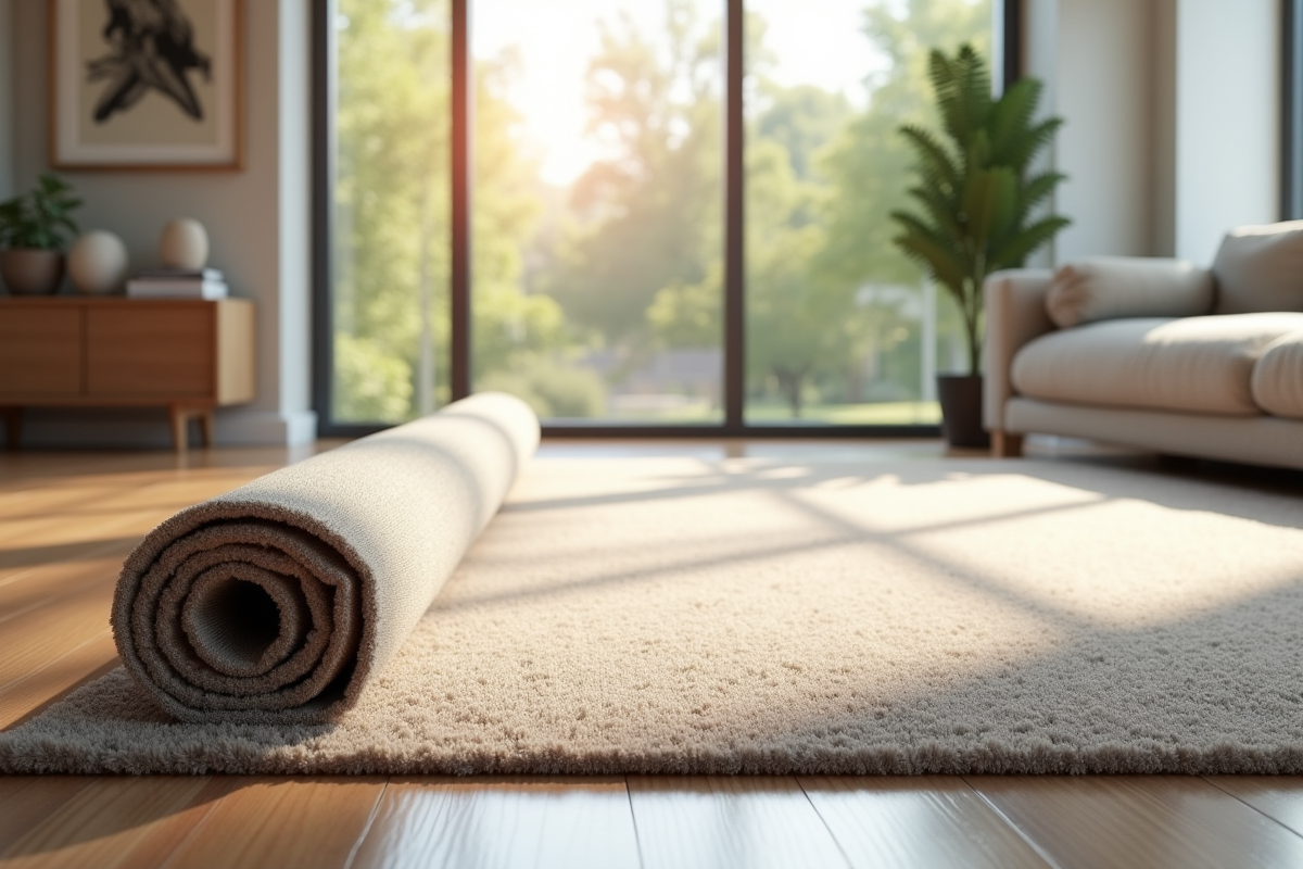 Raisons pour lesquelles un nouveau tapis peut devenir plat